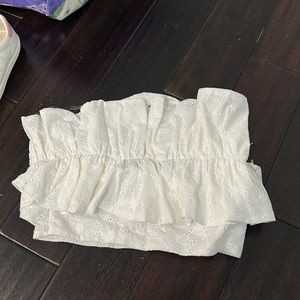 White top never worn before